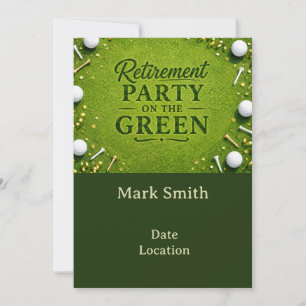 GOLF PENSIOENPARTY op de green Kaart