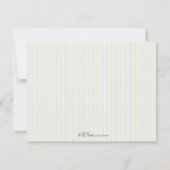  Golf - Persoonlijke flatpanel kaarten - Man Notitiekaartje (Achterkant)