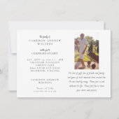 Golf Photo Celebration of LIfe Kaart (Voorkant)