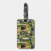 Golf Photo Collage, Bagagelabel (Achterkant verticaal)
