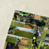 Golf Photo Collage, Beach Towel Strandlaken (In situ)