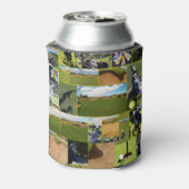 Golf Photo Collage Blikjeskoeler (Blikje Achterkant)