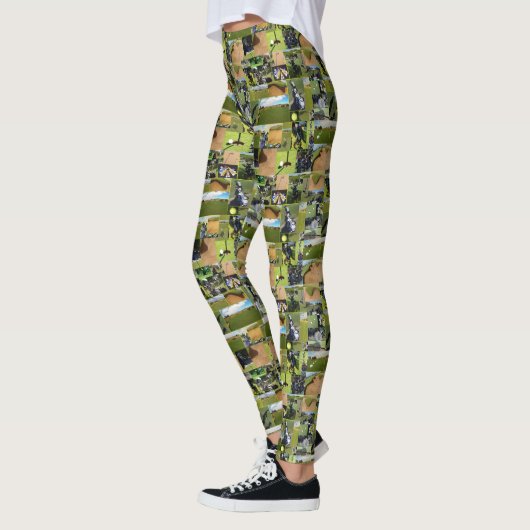 Golf Photo Collage Leggings (Links)