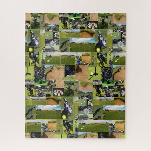 Golf Photo Collage Legpuzzel (Verticaal)