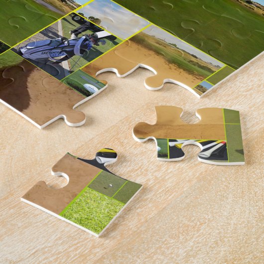 Golf Photo Collage Legpuzzel (Zijkant)