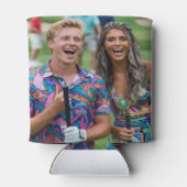Golf Photo Customize Personalize Blikjeskoeler (Achterkant)