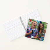 Golf Photo Customize Personalize Notitieboek (Binnen)