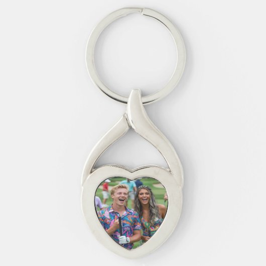 Golf Photo Customize Personalize Sleutelhanger (Voorkant)