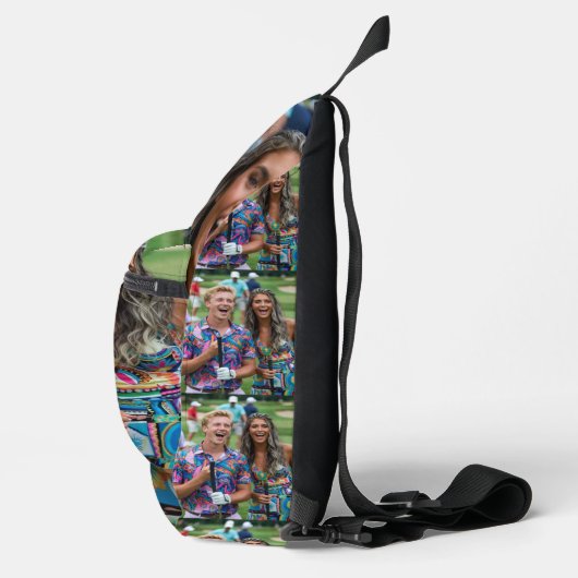Golf Photo Customize Personalize Sling Bag (Rechts)