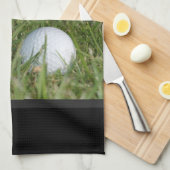 Golf Photo Kitchen Towel Theedoek (Quarter Fold)