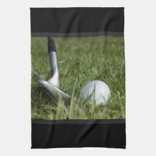 Golf Photo Kitchen Towel Theedoek