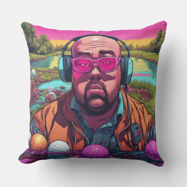 Golf Pillow Kussen (Voorkant)