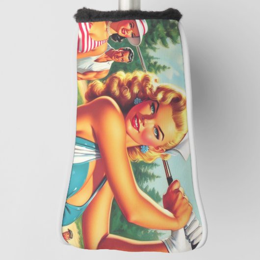  Golf Pin-up Golfheadcover (Draai 90)