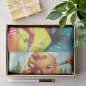  Golf Pin-up Tissuepapier (Geschenk)