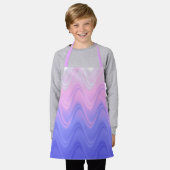 Golf Pink Paars Abstract Schort (Gedragen)