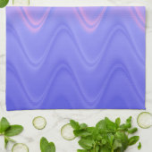 Golf Pink Paars Abstract Theedoek (Gevouwen)