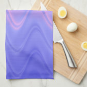 Golf Pink Paars Abstract Theedoek (Quarter Fold)