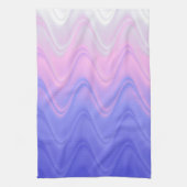 Golf Pink Paars Abstract Theedoek (Verticaal)