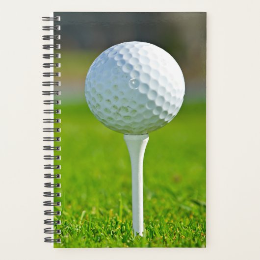 Golf Planner Golf Player Coach Golfer Sports Fan (Voorkant)