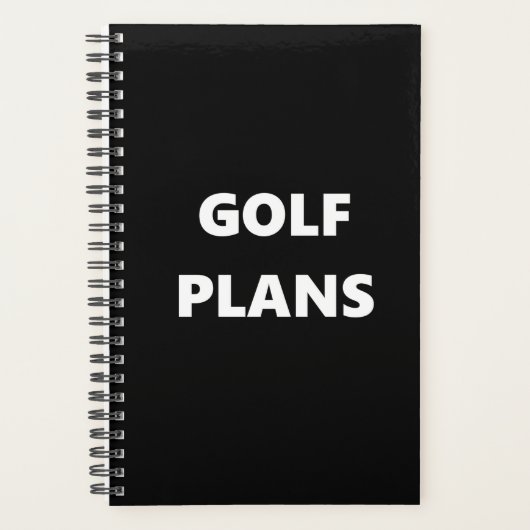 Golf Planner Sport Thema Golfplannen (Voorkant)