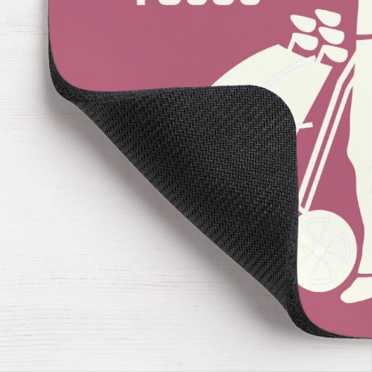 GOLF PLAYER aangepast mousepad Muismat (Hoek)