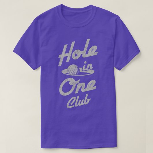 Golf Player Equipment Hole in One Club Golfer Shi T-shirt (Design voorkant)