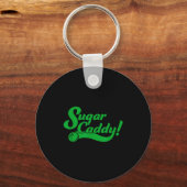 Golf Player Funny Caddy Costume Sugar Caddy Golf T Sleutelhanger (Voorkant)