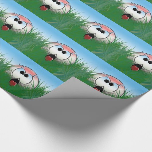 Golf Player Golf Theme Idea Funny Humor Humoureus Cadeaupapier (Hoek)