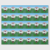 Golf Player Golf Theme Idea Funny Humor Humoureus Cadeaupapier (Vlak)