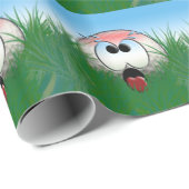 Golf Player Golf Theme Idea Funny Humor Humoureus Cadeaupapier (Rol Hoek)