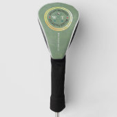 Golf Player golfheadcover met Logo-naam (Voorkant)