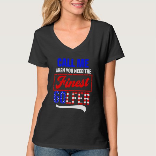 Golf Player heeft Golfer Golfing nodig T-shirt (Voorkant)