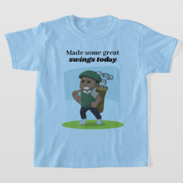 Golf Player maakte een aantal geweldige zwemmen bl T-shirt