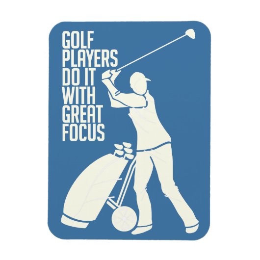 GOLF PLAYER-magneet Magneet (Verticaal)