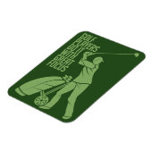 GOLF PLAYER-magneet Magneet (Linkerzijde)