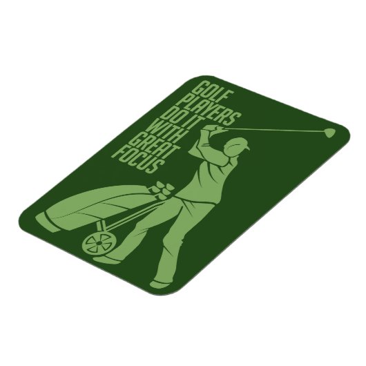 GOLF PLAYER-magneet Magneet (Linkerzijde)