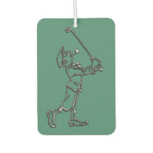 Golf Player-overzichtsontwerp ~ bewerkbare achterg