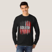 Golf Player Pride Golfer Golfing 5 T-shirt (Voorkant volledig)