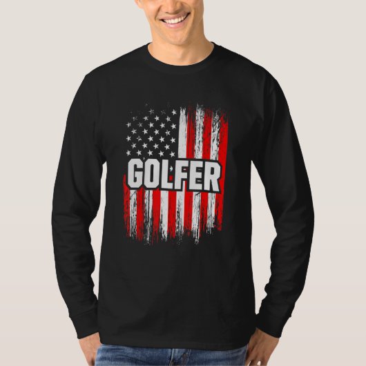 Golf Player Pride Golfer Golfing 5 T-shirt (Voorkant)
