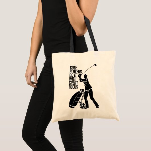 GOLF PLAYER-tas - kies stijl en kleur Tote Bag (Voorkant (product))