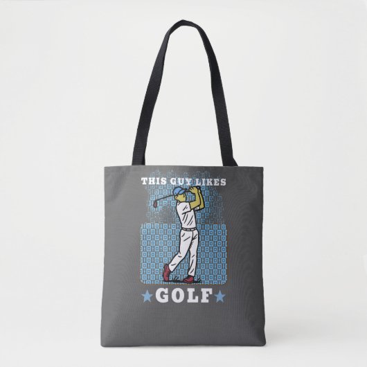 golf player tote bag (Voorkant)