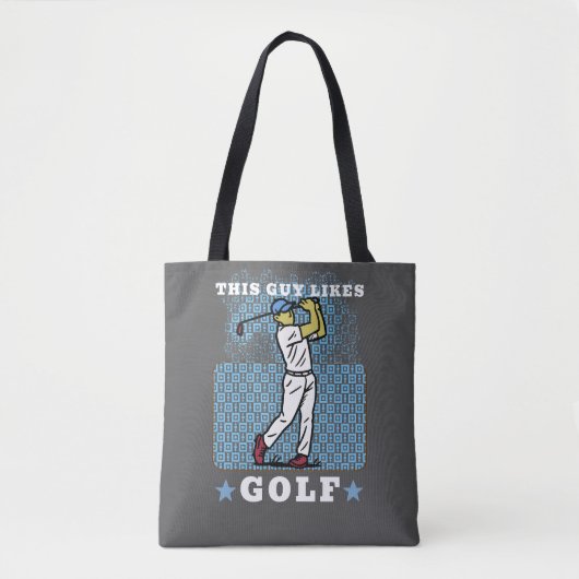 golf player tote bag (Voorkant)