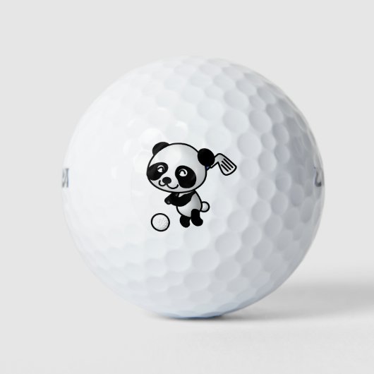 Golf Plays Panda Golfballen (Voorkant)