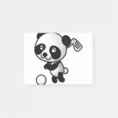 Golf Plays Panda Post-it® Notes (Voorkant)