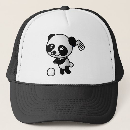 Golf Plays Panda Trucker Pet (Voorkant)