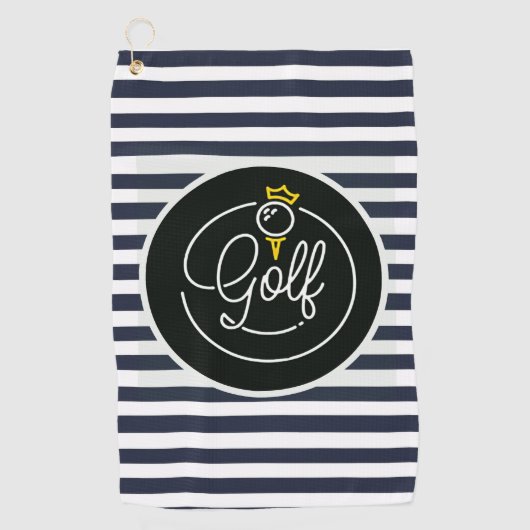 Golf Plezier Golfhanddoek (Voorkant)