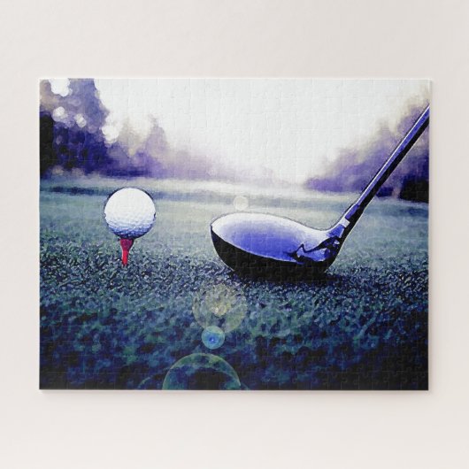 Golf - Populaire sport Legpuzzel (Horizontaal)