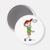Golf Pose Magneet (Voorkant / Achterkant)