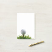 Golf post het briefje post-it® notes (Op bureau)