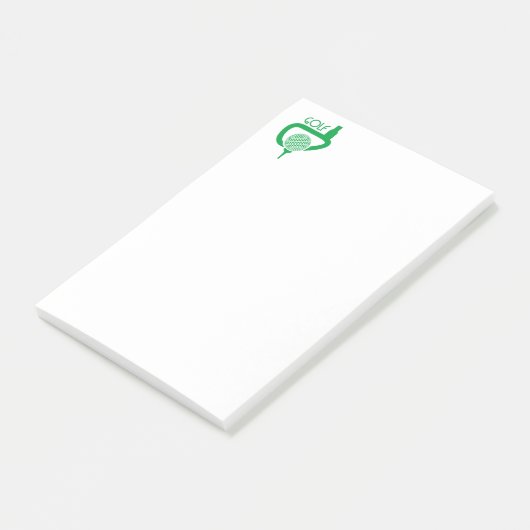 Golf Post-it® Notes (Schuin)